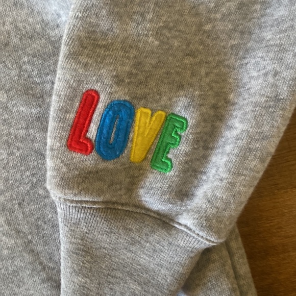 Hanna Anderson gray sweatshirt dress - Picture 3 of 4